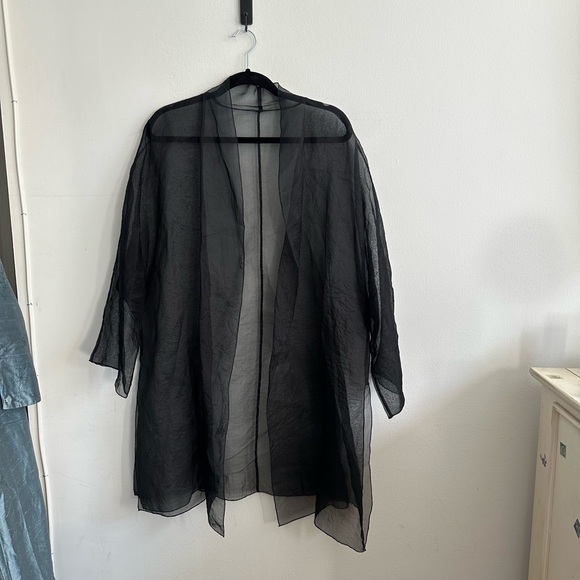 Chiffon non branded cardigan. Open and cool. One size. - Picture 5 of 5